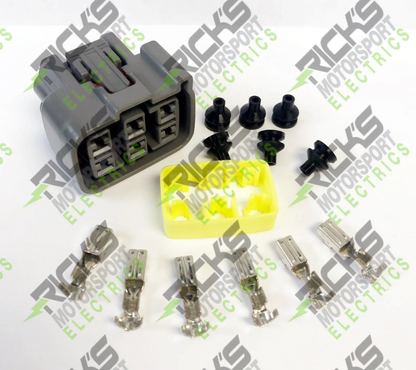Rick's Motorsports Electrics Universal Wiring Harness Connector Kit for Yamaha YFZ450 '04-17, YFZ450R '09-20, YFZ450X '06-13, Midnight Star '09-19, YZF-R6 '98-20