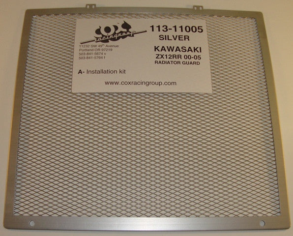 Cox Racing Radiator Guards for the Kawasaki ZX12R (01-05)