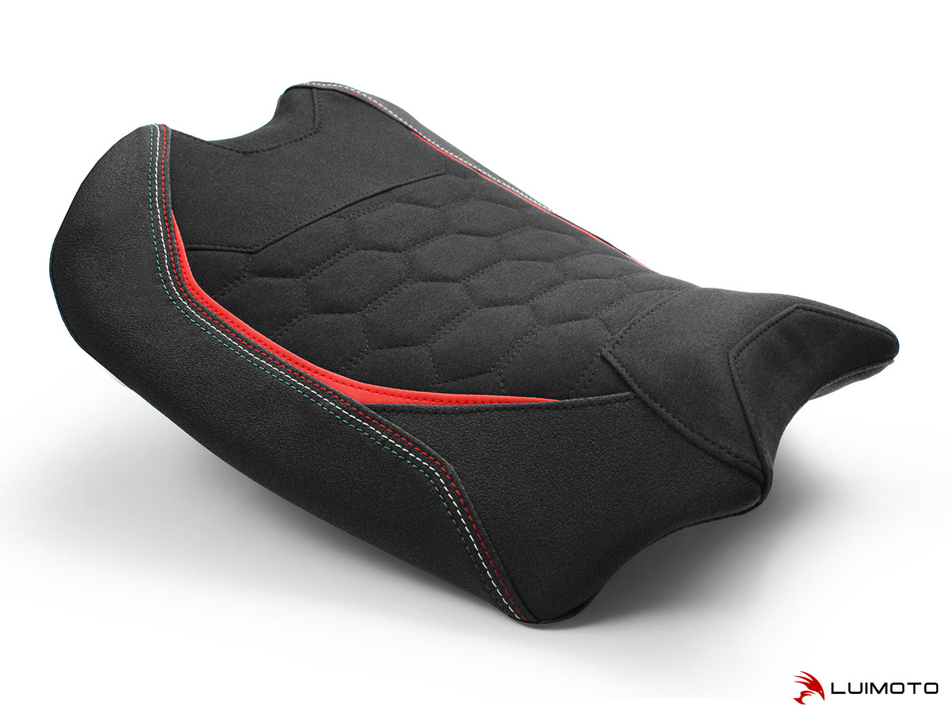 LUIMOTO HEX-R Rider Seat Cover for DUCATI PANIGALE V4 / S / R / Speciale (18-21)