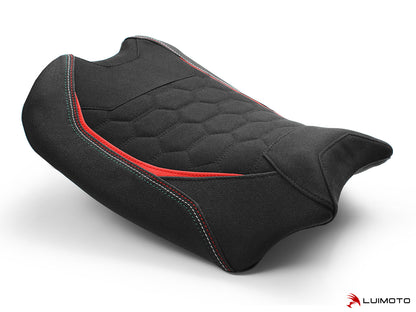 LUIMOTO HEX-R Rider Seat Cover for DUCATI PANIGALE V4 / S / R / Speciale (18-21)