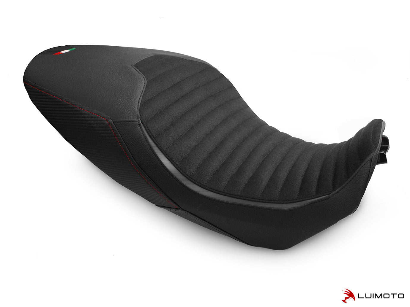 LUIMOTO Classic Sport Edition Rider Seat Cover for the DUCATI DIAVEL 1260 (2019+) - Low Seat