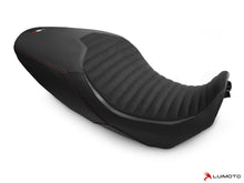LUIMOTO Classic Sport Edition Rider Seat Cover for the DUCATI DIAVEL 1260 (2019+) - Low Seat