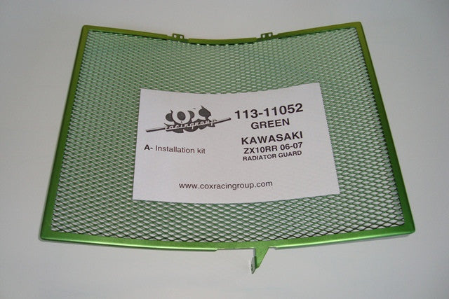 Cox Racing Radiator Guards for the Kawasaki ZX10R (06-07)