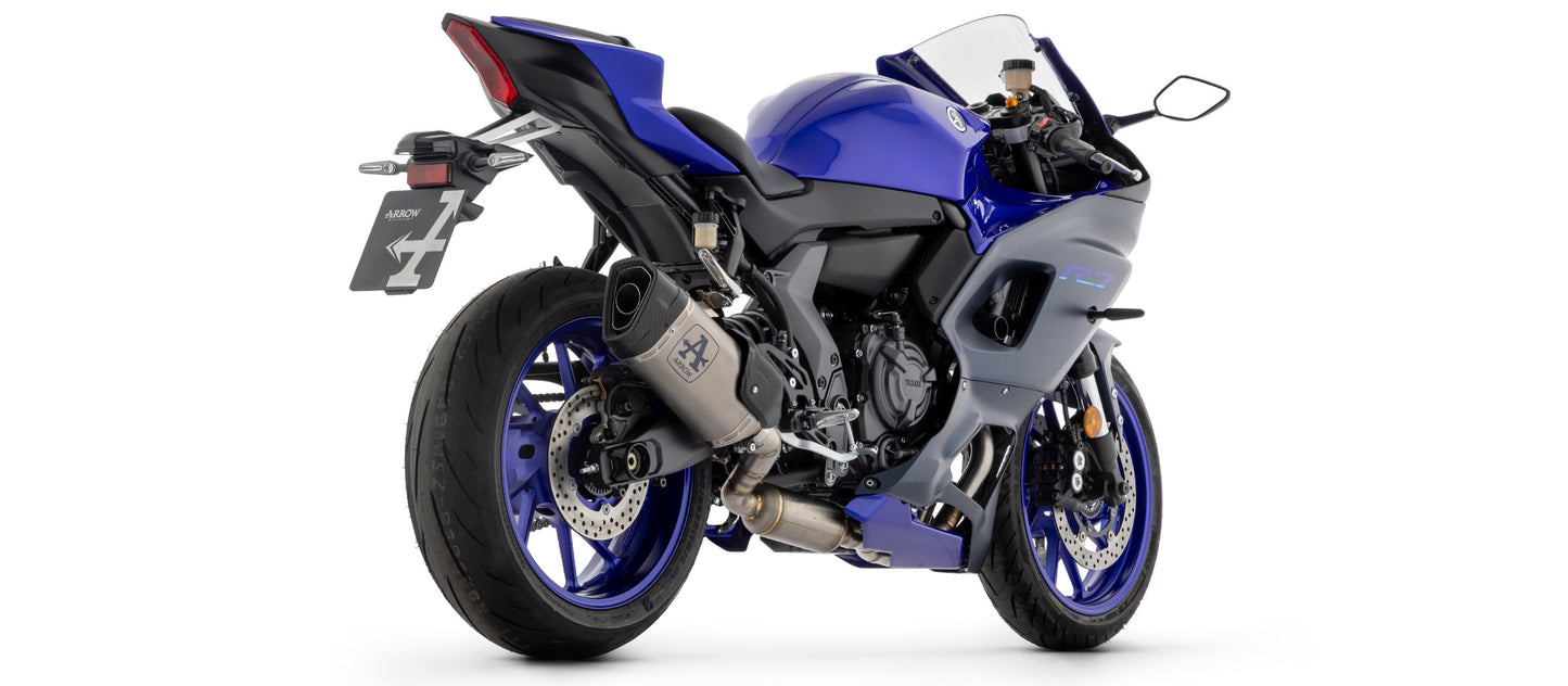 Arrow Exhaust for the Yamaha YZF R7 2021-2024
