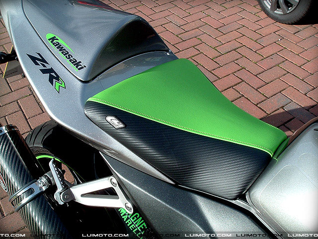 LUIMOTO (Baseline) Rider Seat Covers for the KAWASAKI Z750 / Z1000 (03-06)