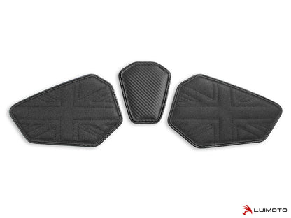 LUIMOTO TANK LEAF UNION JACK Tank Pads for the Triumph SPEED TRIPLE 1050 (05-10)