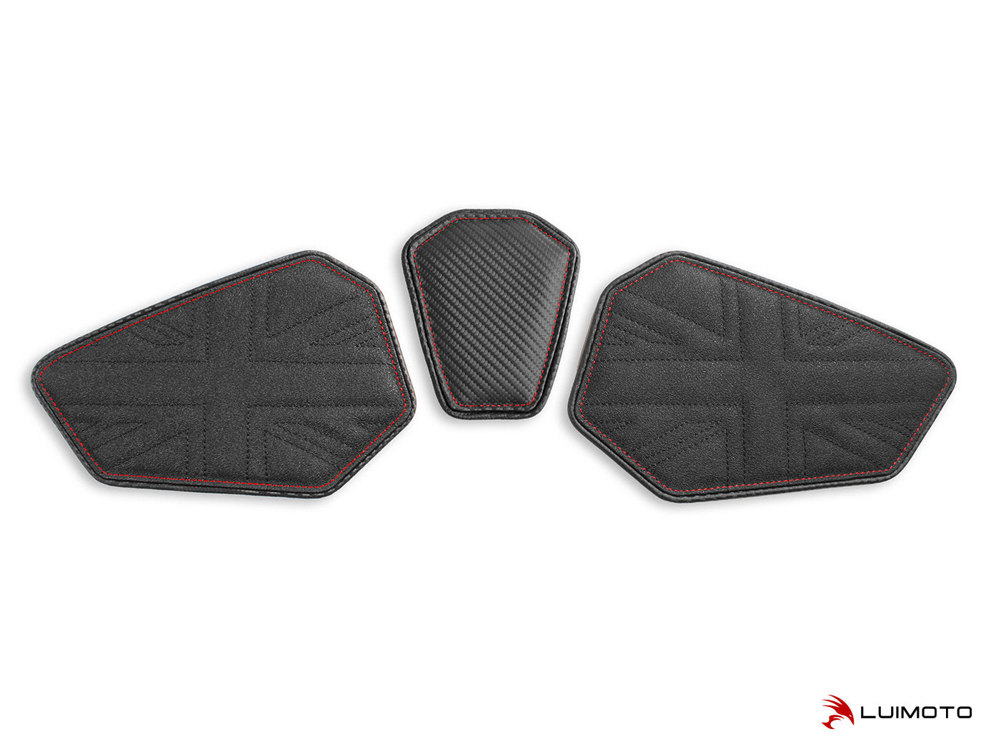 LUIMOTO TANK LEAF UNION JACK Tank Pads for the Triumph SPEED TRIPLE 1050 (05-10)