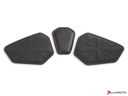 LUIMOTO TANK LEAF UNION JACK Tank Pads for the Triumph SPEED TRIPLE 1050 (05-10)