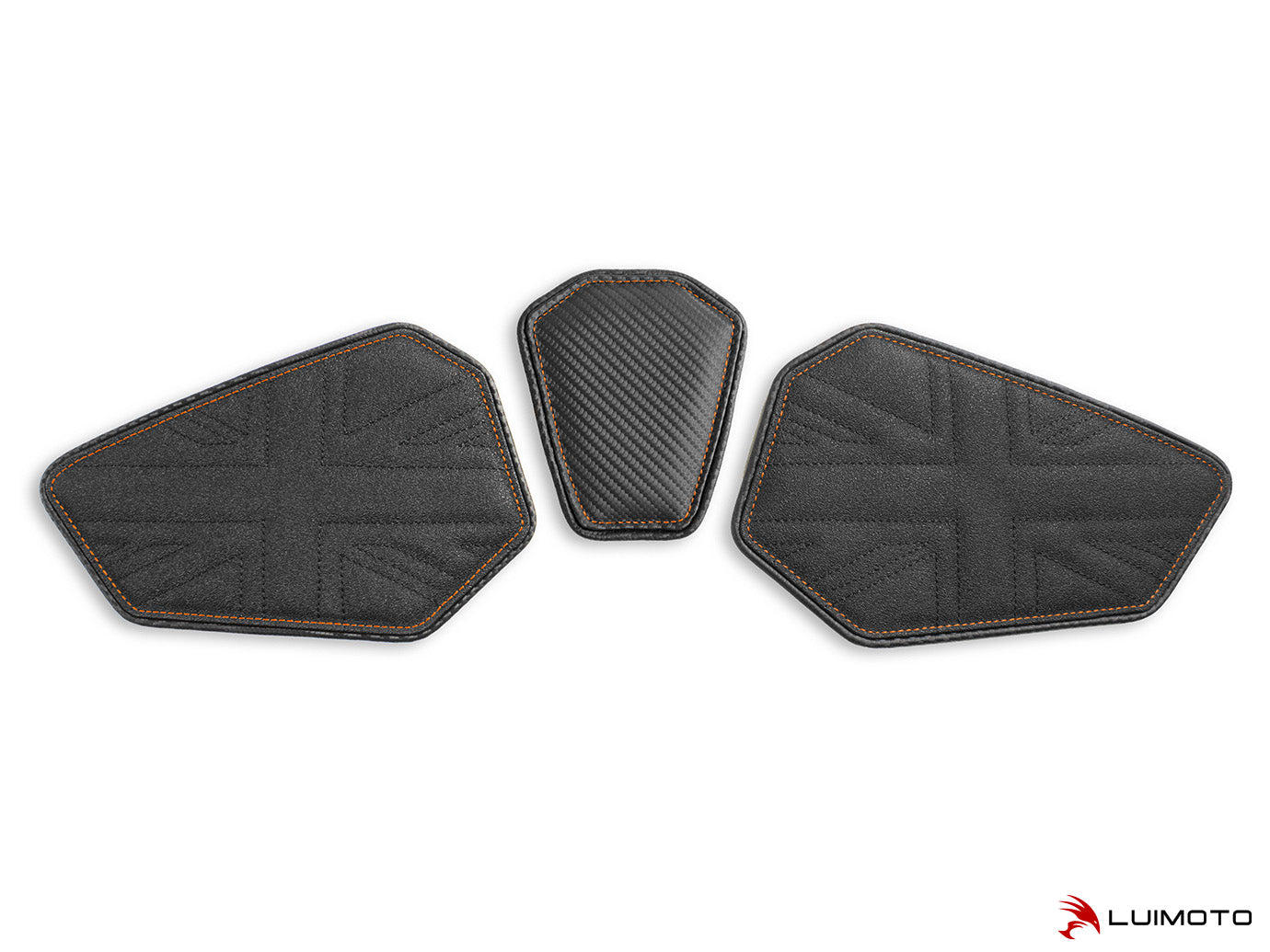 LUIMOTO TANK LEAF UNION JACK Tank Pads for the Triumph SPEED TRIPLE 1050 (05-10)