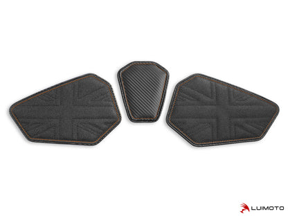 LUIMOTO TANK LEAF UNION JACK Tank Pads for the Triumph SPEED TRIPLE 1050 (05-10)