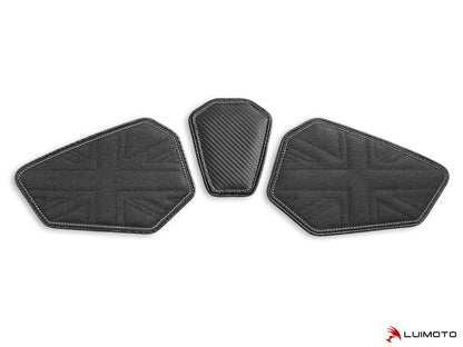 LUIMOTO TANK LEAF UNION JACK Tank Pads for the Triumph SPEED TRIPLE 1050 (05-10)
