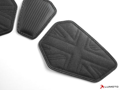 LUIMOTO TANK LEAF UNION JACK Tank Pads for the Triumph SPEED TRIPLE 1050 (05-10)