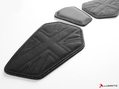 LUIMOTO TANK LEAF UNION JACK Tank Pads for the Triumph SPEED TRIPLE 1050 (05-10)