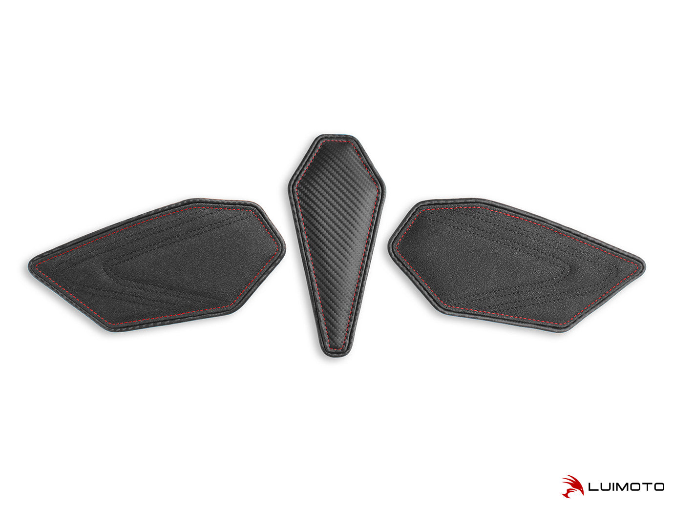 LUIMOTO TANK LEAF SPORT Tank Pads for the Triumph DAYTONA 765 / 675 (13-18) & STREET TRIPLE Rx (15-16)