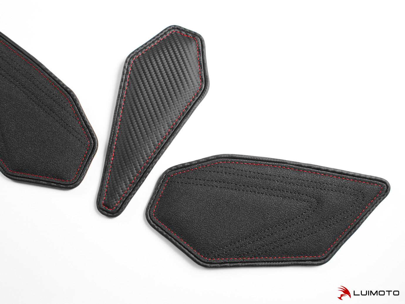 LUIMOTO TANK LEAF SPORT Tank Pads for the Triumph DAYTONA 765 / 675 (13-18) & STREET TRIPLE Rx (15-16)