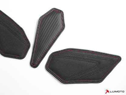 LUIMOTO TANK LEAF SPORT Tank Pads for the Triumph DAYTONA 765 / 675 (13-18) & STREET TRIPLE Rx (15-16)
