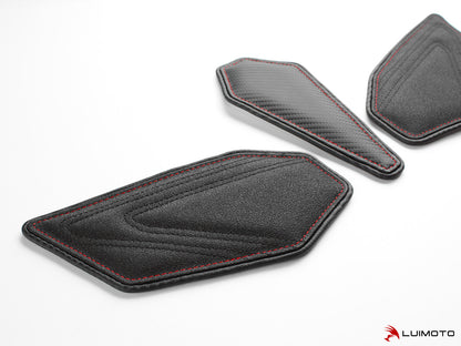 LUIMOTO TANK LEAF SPORT Tank Pads for the Triumph DAYTONA 765 / 675 (13-18) & STREET TRIPLE Rx (15-16)