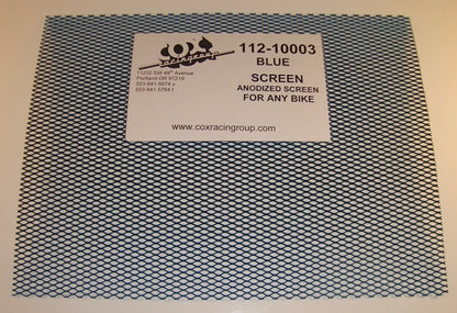 Cox Racing Expanded Aluminum Mesh Sheet (12 x 16 inches)
