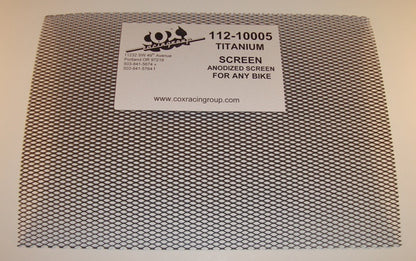 Cox Racing Expanded Aluminum Mesh Sheet (12 x 16 inches)