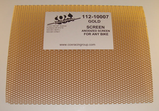 Cox Racing Expanded Aluminum Mesh Sheet (12 x 16 inches)