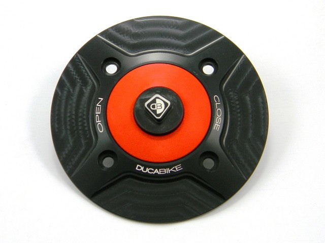 DBK Special Parts (Ducabike) Fuel Tank Cap for the Ducati Panigale  (all) Superleggera, Scrambler, Streetfighter, and XDiavel
