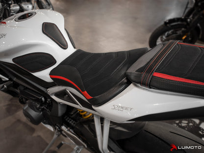 LUIMOTO TANK LEAF SPORT Tank Pads for the Triumph STREET TRIPLE 675 / 765 (2013+)
