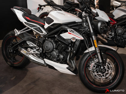 LUIMOTO TANK LEAF SPORT Tank Pads for the Triumph STREET TRIPLE 675 / 765 (2013+)
