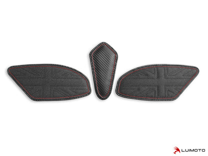 LUIMOTO TANK LEAF UNION JACK Tank Pads for the Triumph STREET TRIPLE 675 / 765 (2013+)