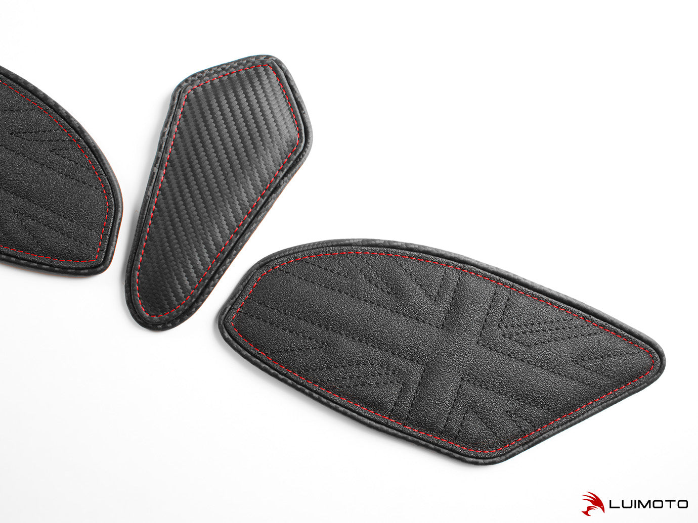 LUIMOTO TANK LEAF UNION JACK Tank Pads for the Triumph STREET TRIPLE 675 / 765 (2013+)