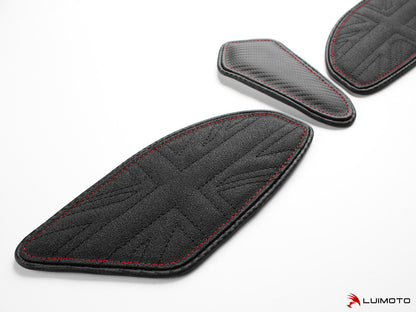 LUIMOTO TANK LEAF UNION JACK Tank Pads for the Triumph STREET TRIPLE 675 / 765 (2013+)