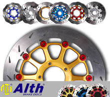 Alth 'Street' version Front Brake Rotor Pair for Bikes With Traction Control / ABS