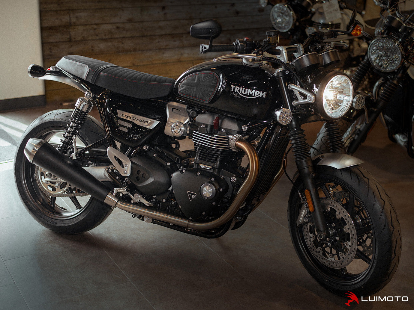 LUIMOTO Classic Rider Seat Cover for the Triumph Speed Twin (2019+)