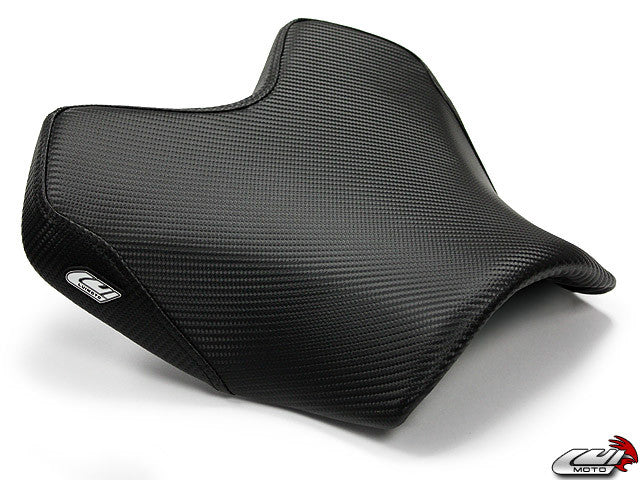 LUIMOTO (Baseline) Rider Seat Covers for the KAWASAKI Z750 (07-12) / Z1000 (07-09)