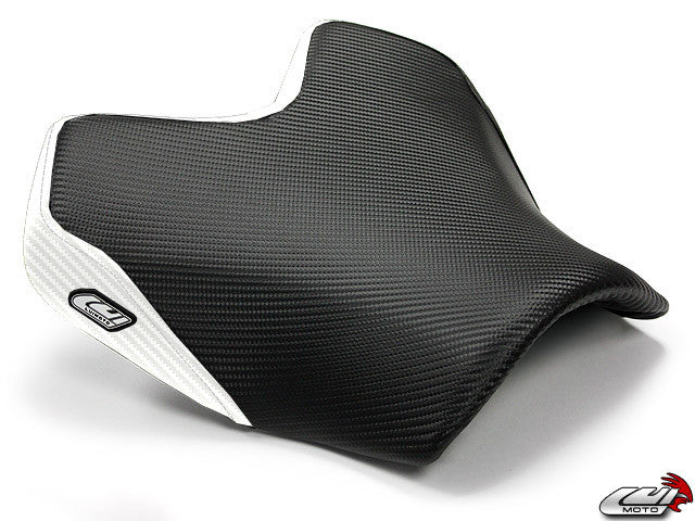 LUIMOTO (Baseline) Rider Seat Covers for the KAWASAKI Z750 (07-12) / Z1000 (07-09)