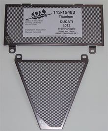 Cox Racing Radiator Guards for the Ducati Panigale 1299 / 1199 / 899 / 959 / V2 - Street (Narrow) Kit