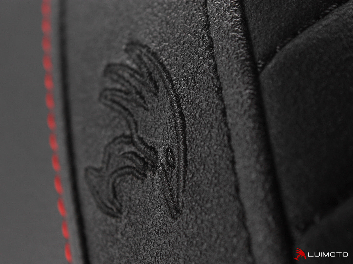LUIMOTO (Hex-Diamond) Rider Seat Covers for the HARLEY DAVIDSON IRON 1200 (2018+)