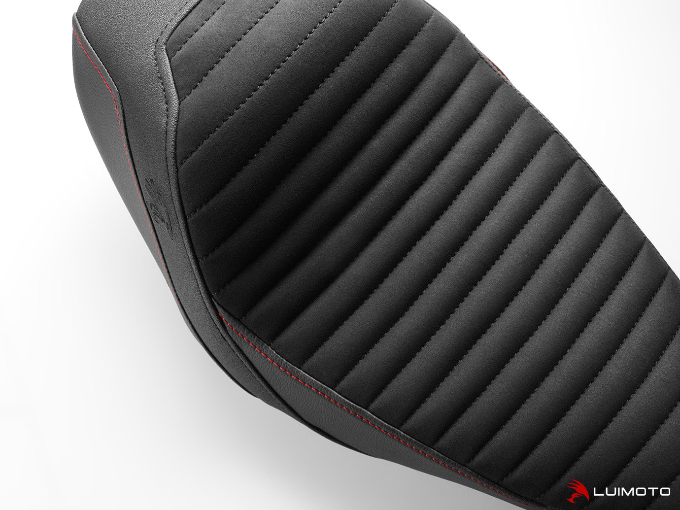 LUIMOTO (Classic) Rider Seat Covers for the HARLEY DAVIDSON IRON 1200 (2018+)