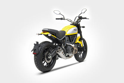ZARD Low Mounted Special Edition Slip-on Exhaust for Ducati Scrambler