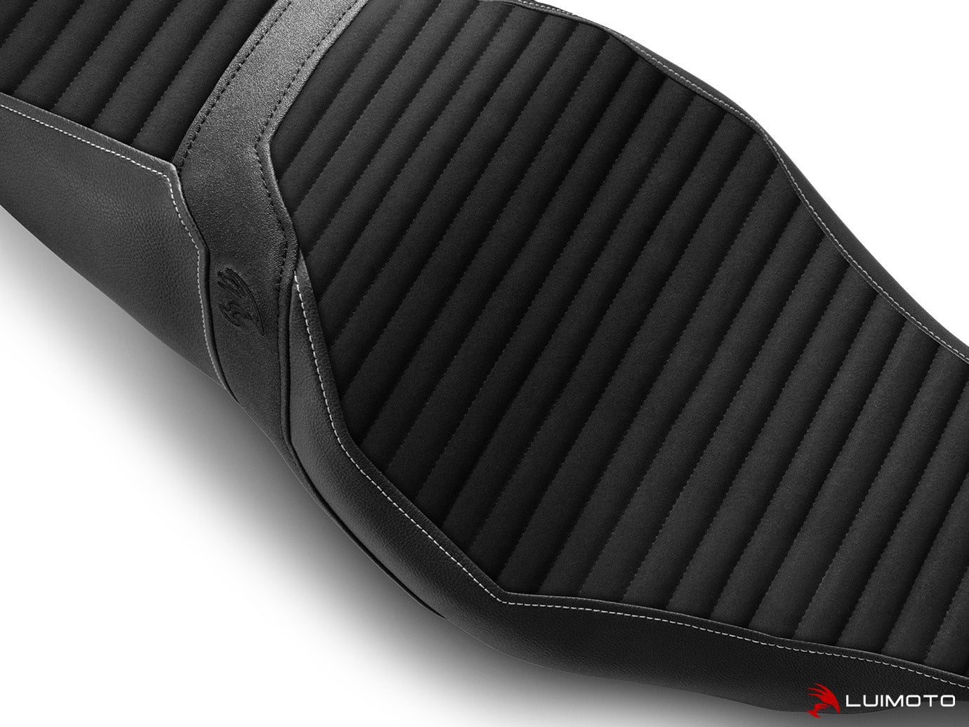 LUIMOTO (Classic) Rider Seat Covers for the HARLEY DAVIDSON Road Glide / Street Glide (2011+)
