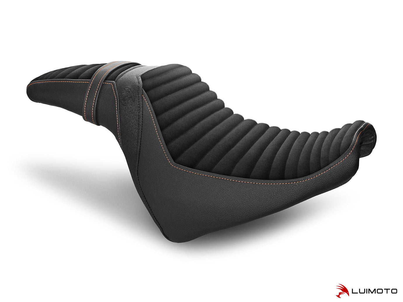 LUIMOTO (Classic) Rider Seat Covers for the HARLEY DAVIDSON Fat Bob (2018+)