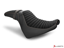 LUIMOTO (Classic) Rider Seat Covers for the HARLEY DAVIDSON Fat Bob (2018+)