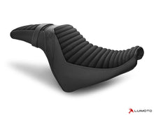 LUIMOTO (Classic) Rider Seat Covers for the HARLEY DAVIDSON Fat Bob (2018+)