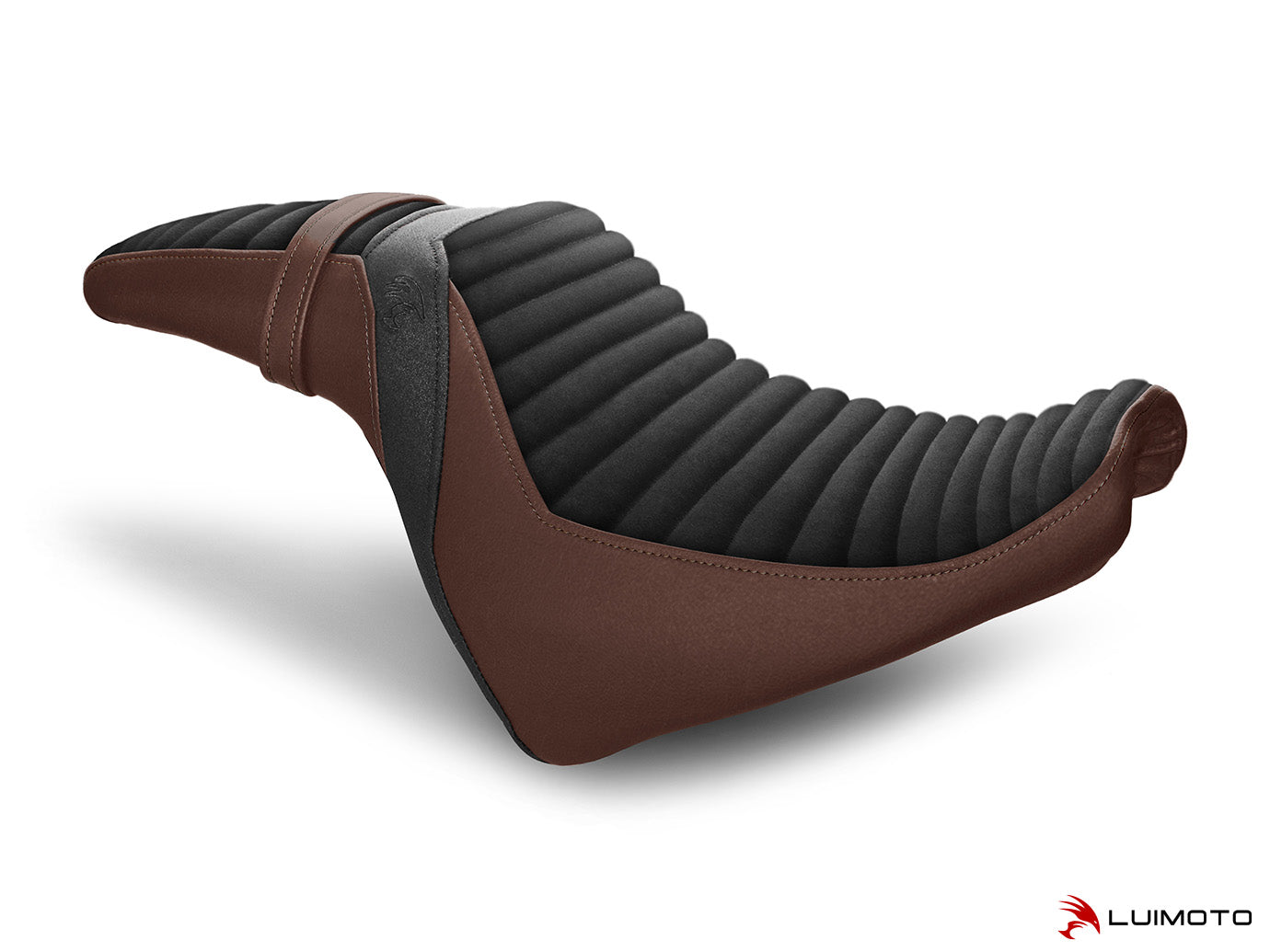 LUIMOTO (Classic) Rider Seat Covers for the HARLEY DAVIDSON Fat Bob (2018+)
