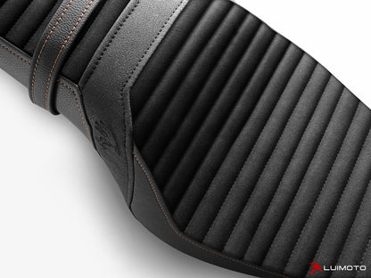 LUIMOTO (Classic) Rider Seat Covers for the HARLEY DAVIDSON Fat Bob (2018+)