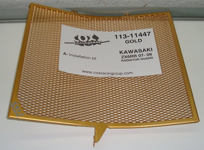 Cox Racing Radiator Guards for the Kawasaki ZX-6r (07-16)