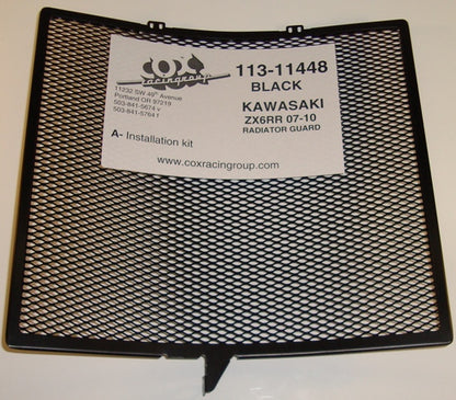 Cox Racing Radiator Guards for the Kawasaki ZX-6r (07-16)