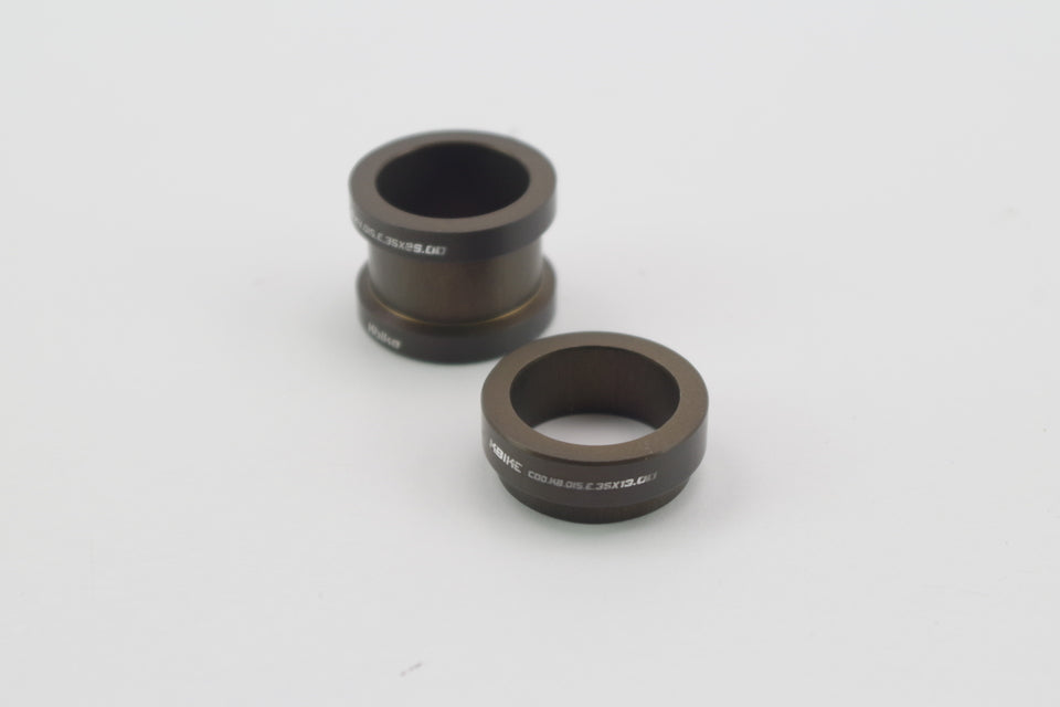 Kbike Lightweight Front Axle Wheel Spacers for Ducati Panigale and Diavel