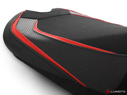 LUIMOTO VELOCE Rider Seat Cover for OE LOW SEAT For DUCATI STREETFIGHTER V4 / S (20-24)