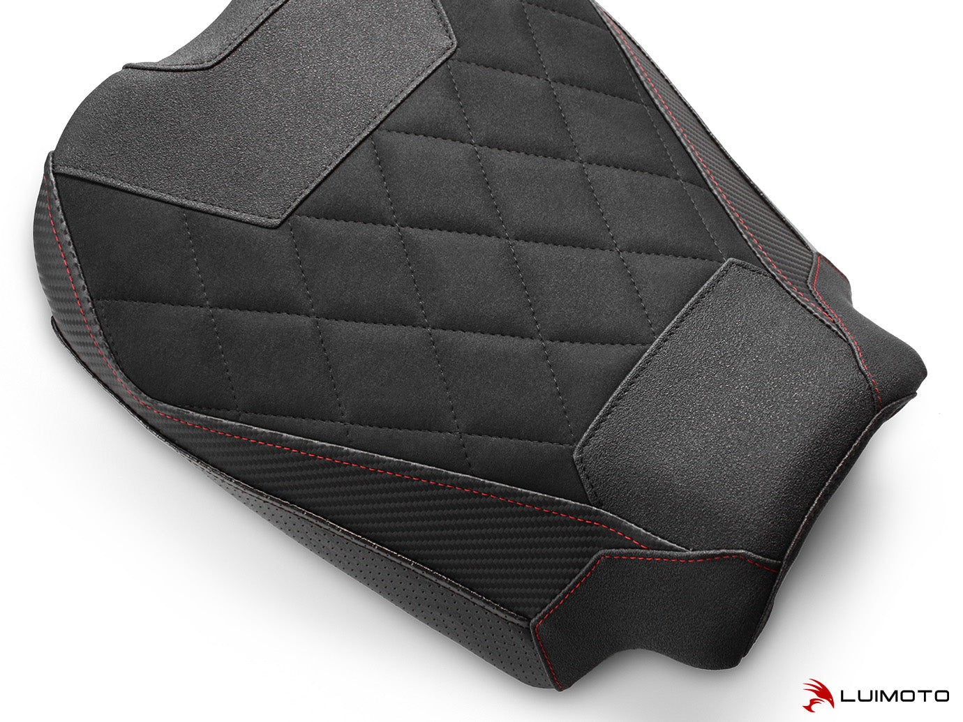 LUIMOTO DIAMOND GREZZO Rider Seat Cover for DUCATI STREETFIGHTER V4 / S