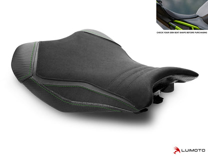 LUIMOTO (Sport) Rider Seat Covers for the Kawasaki Z900 (2020+) - OE seat for US Models AKA Ergo Fit Reduced Reach Seat
